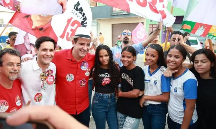 Zona Norte de Natal manda recado: tá fechada com Rafael, Cadu e o projeto de Lula